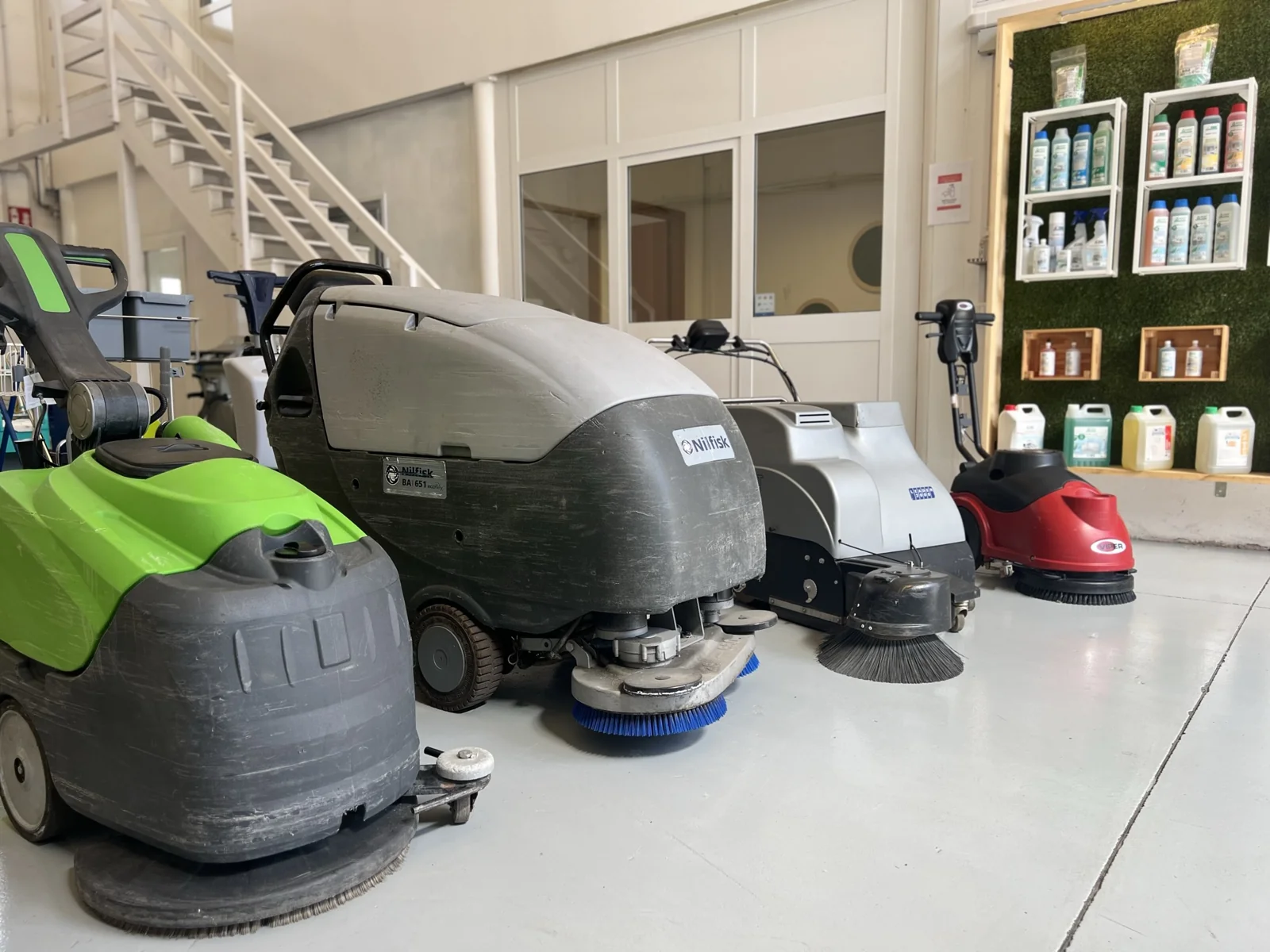 Sede Esolution di Ferrara dove si svolge il corso sulla monospazzola